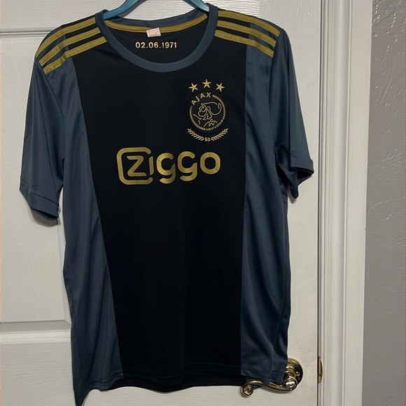 Shirts Ziggo Ajax Amsterdam Soccer Jersey 5th Anniversary Special Edition Med Poshmark